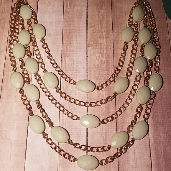 HP 🔥 NWOT Pastel Green Collar Necklace - Picture 2 of 3